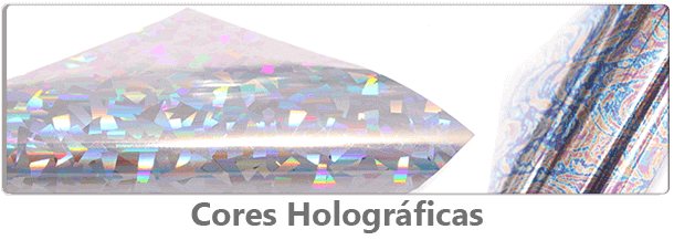 Catálogo Cores Lisas Holográficas