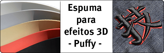 Espuma para efeitos 3D - Puffy